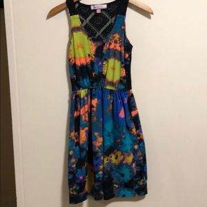Tie die dress